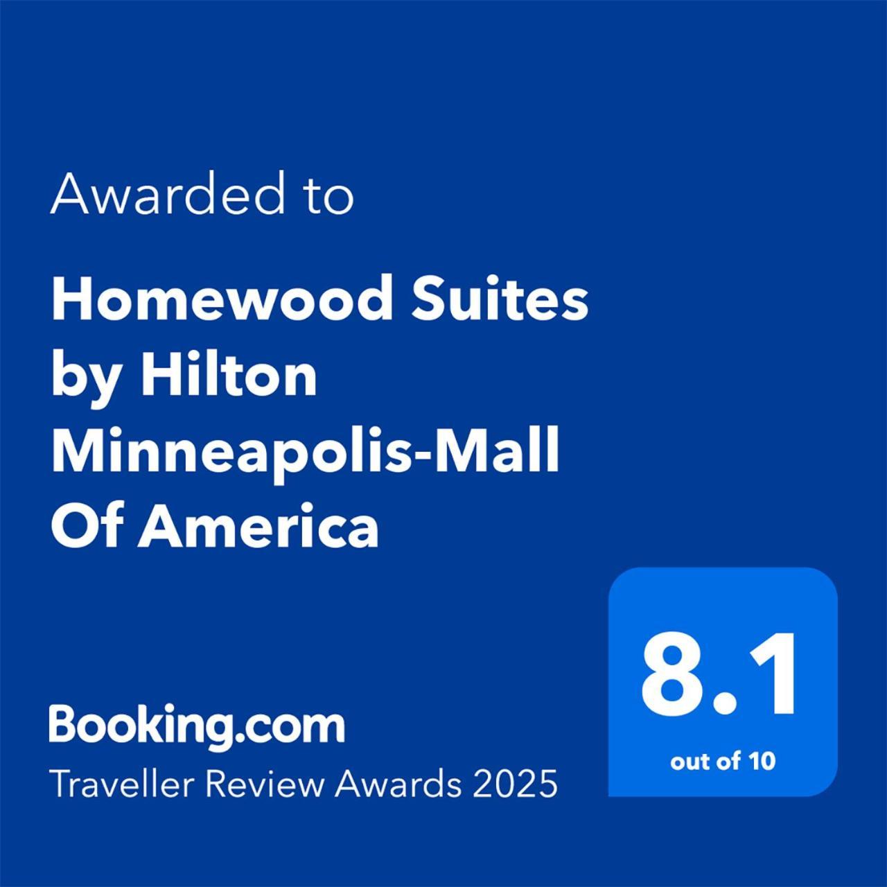 Homewood Suites By Hilton Minneapolis-Mall Of America Bloomington Dış mekan fotoğraf